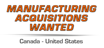 Manufacturing Acquisitions Wanted
