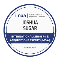 Joshua Sugar International Mergers & Acquisitions Expert